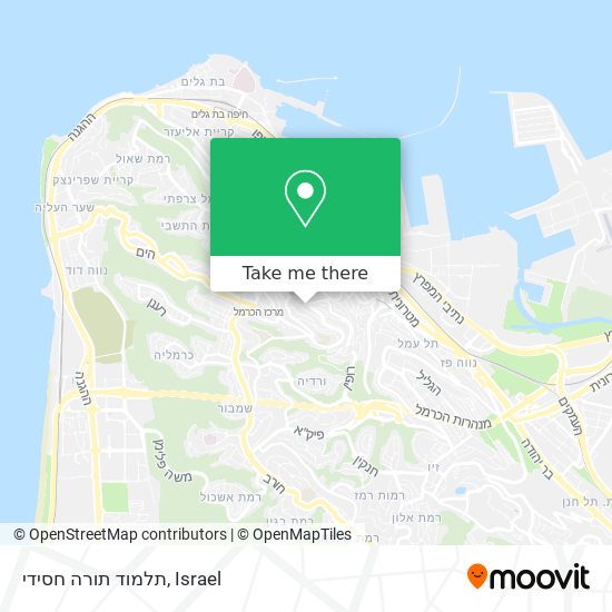 תלמוד תורה חסידי map