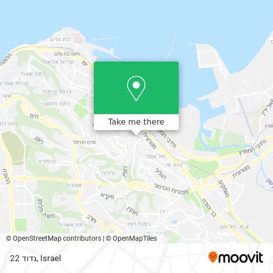 Карта גדוד 22