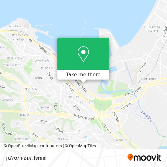 אופיר/סלמן map