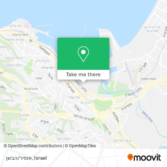 אופיר/הבשן map