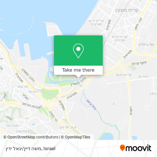 Карта משה דיין/יגאל ידין