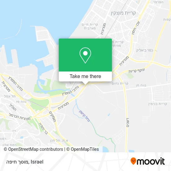 Карта מוסך חיפה