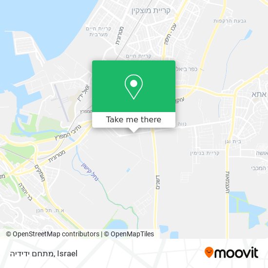 מתחם ידידיה map