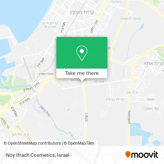 Карта Noy Ifrach Cosmetics