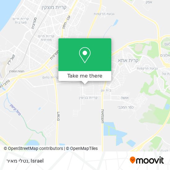 נטלי מאיר map