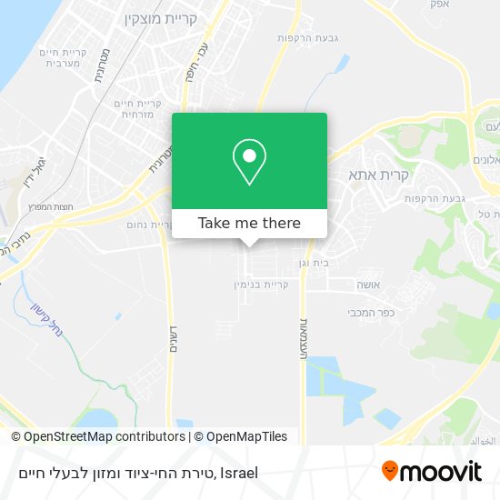 טירת החי-ציוד ומזון לבעלי חיים map