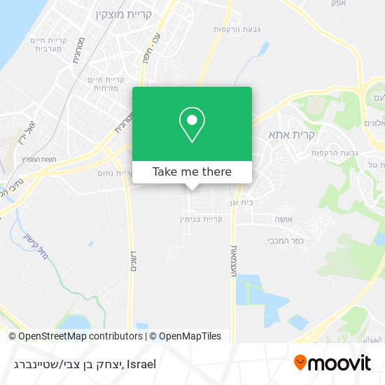 Карта יצחק בן צבי/שטיינברג