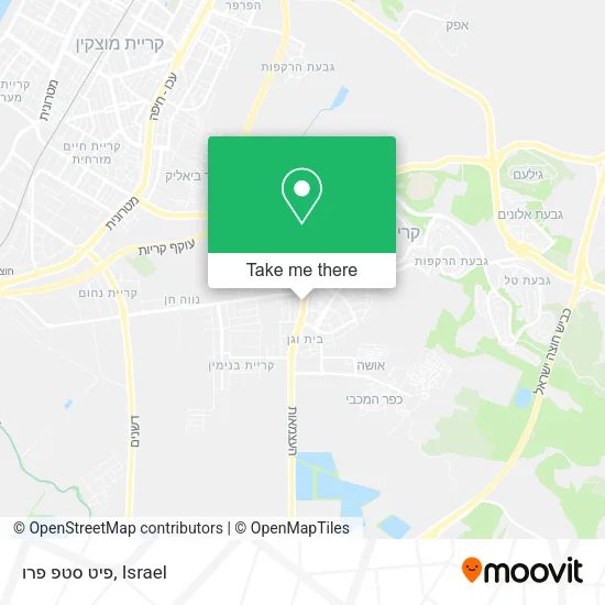 Карта פיט סטפ פרו