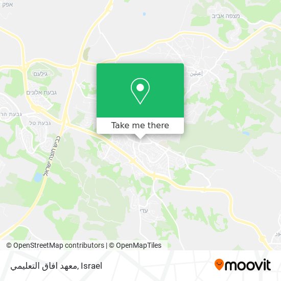 معهد افاق التعليمي map