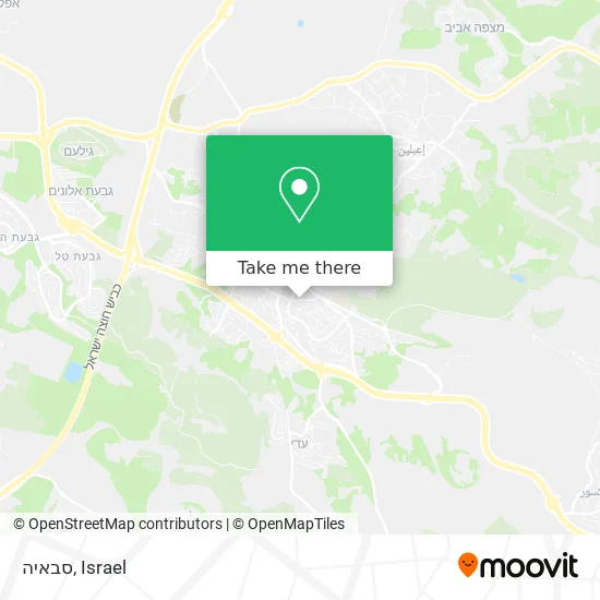 Карта סבאיה