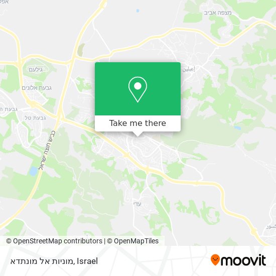 מוניות אל מונתדא map