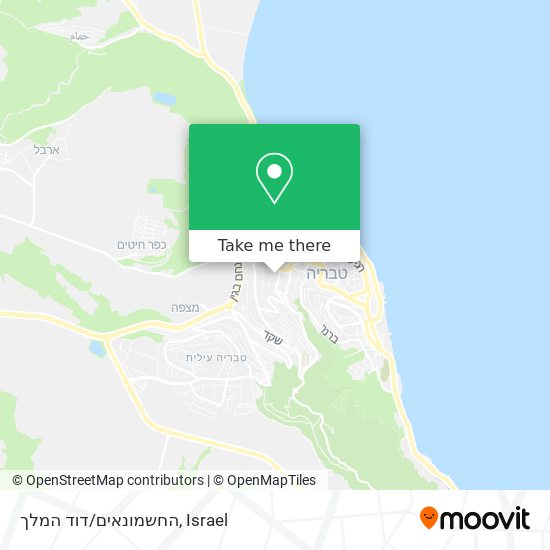 החשמונאים/דוד המלך map