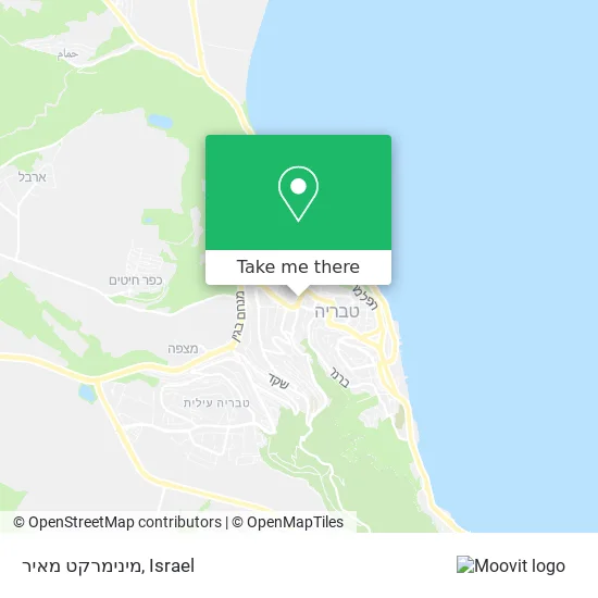 Карта מינימרקט מאיר