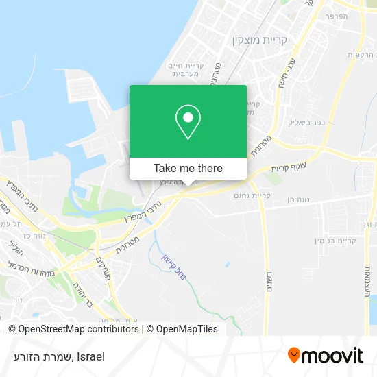 Карта שמרת הזורע