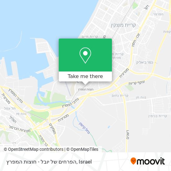 הפרחים של יובל - חוצות המפרץ map