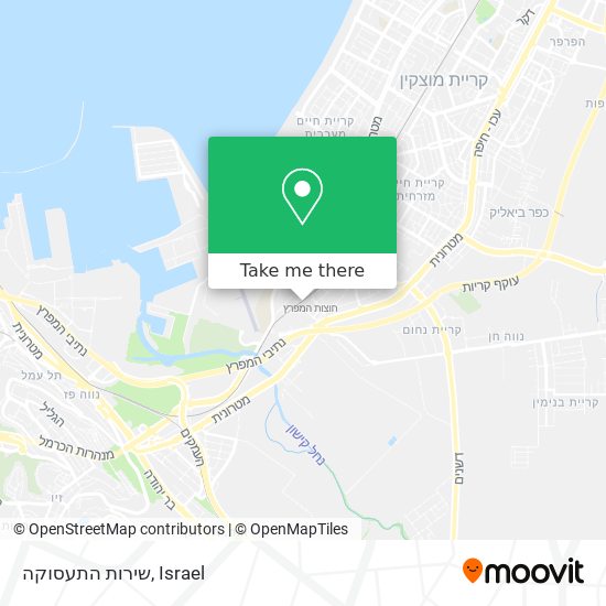 שירות התעסוקה map