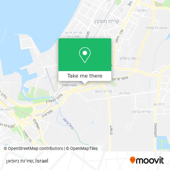 שירות ניופאן map