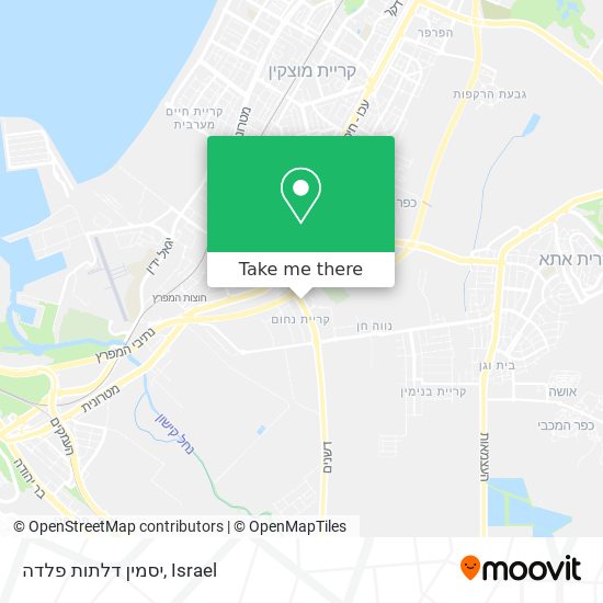 יסמין דלתות פלדה map