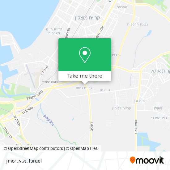 א.א. שרון map