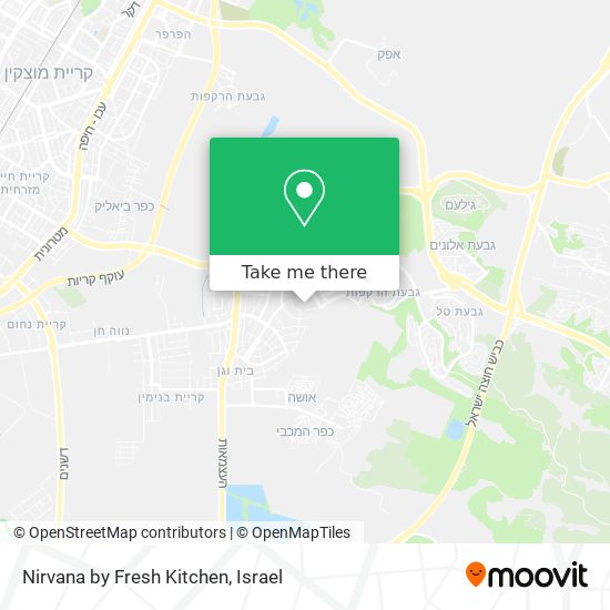Nirvana by Fresh Kitchen map