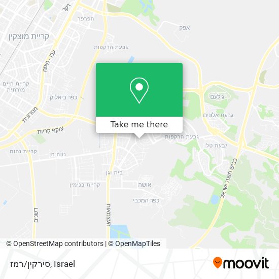 סירקין/רמז map