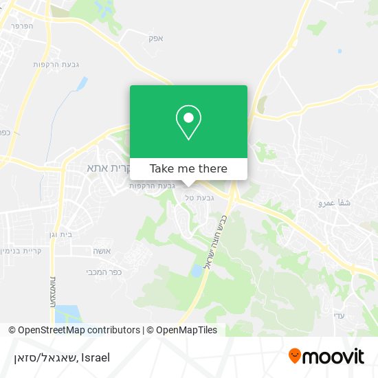 שאגאל/סזאן map