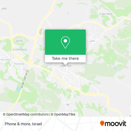 Phone & more map