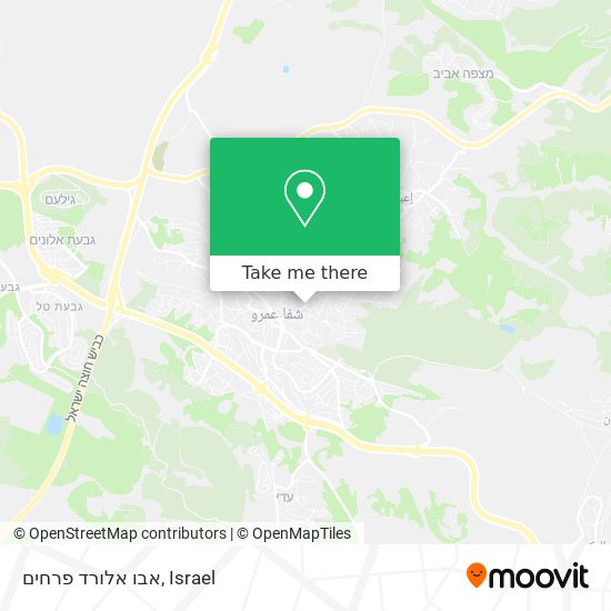 אבו אלורד פרחים map