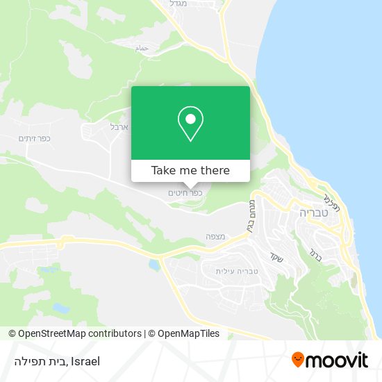 בית תפילה map