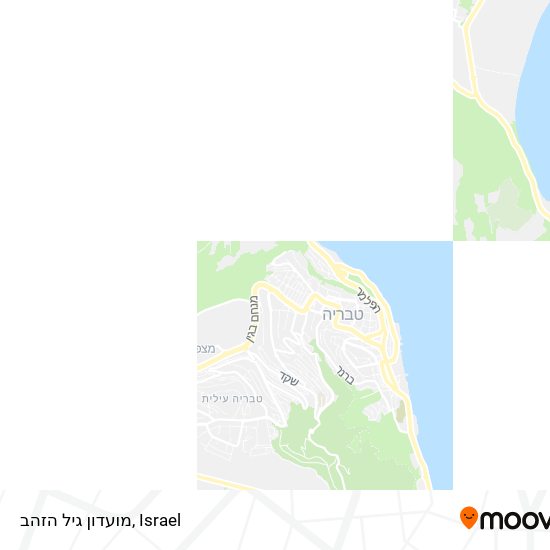 Карта מועדון גיל הזהב