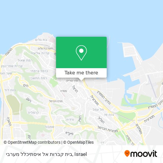 בית קברות אל איסתיכלל מערבי map