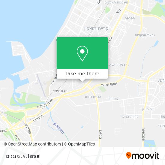 א. מזגנים map