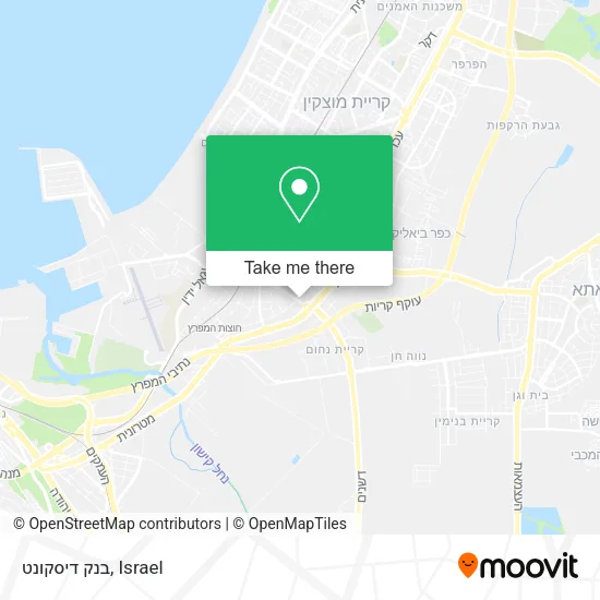 Карта בנק דיסקונט