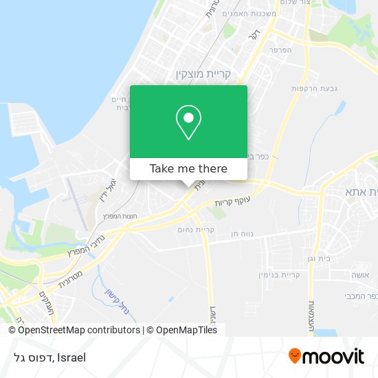 דפוס גל map