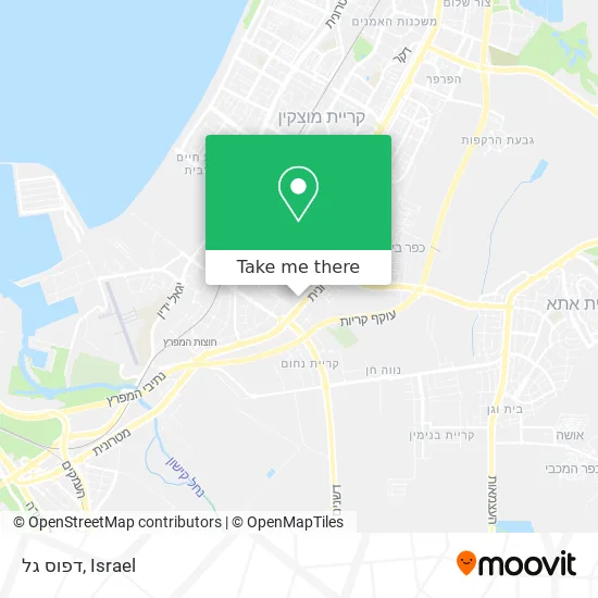 Карта דפוס גל