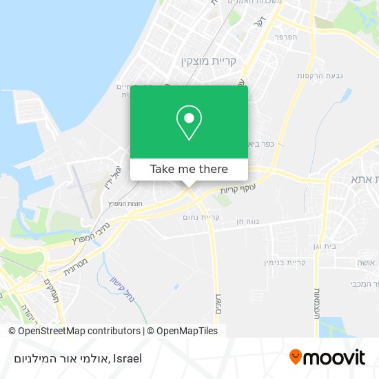 אולמי אור המילניום map