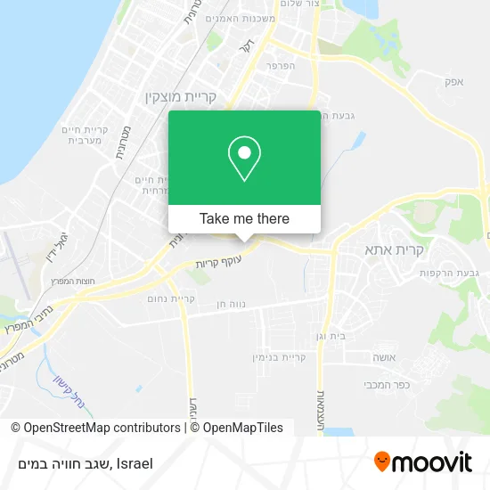 Карта שגב חוויה במים