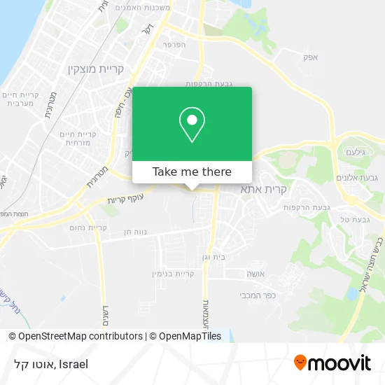 Карта אוטו קל