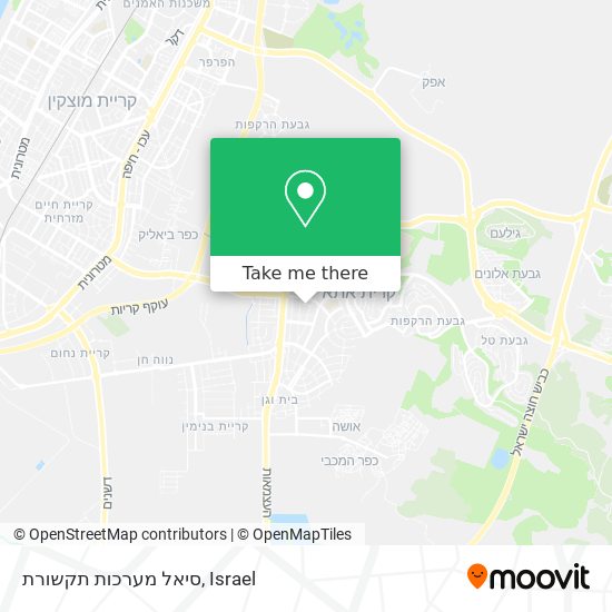 סיאל מערכות תקשורת map