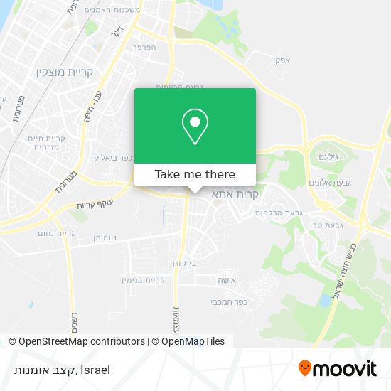 קצב אומנות map