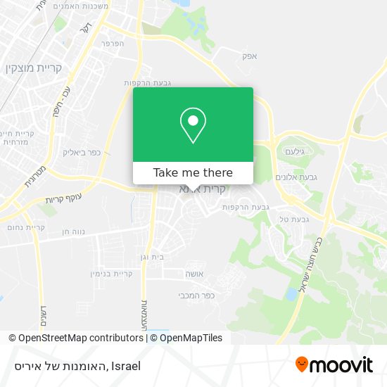 האומנות של איריס map