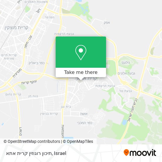 תיכון רוגוזין קרית אתא map