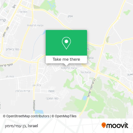 בן עמי/מימון map