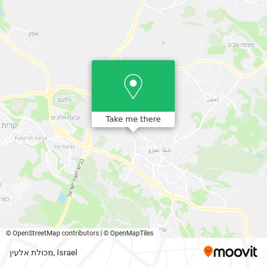 מכולת אלעין map