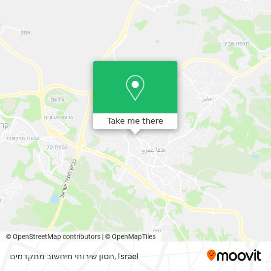 Карта חסון שירותי מיחשוב מתקדמים