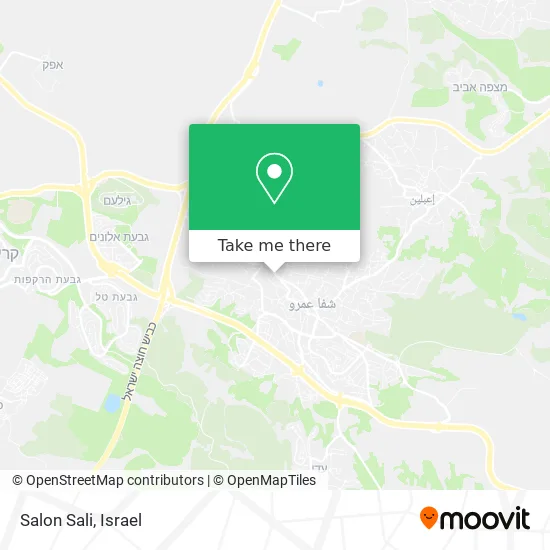 Карта Salon Sali