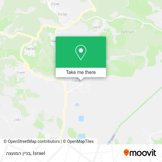 Карта בניין המועצה