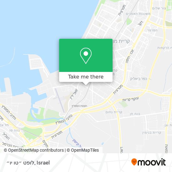 לופט ״טו יו״ map