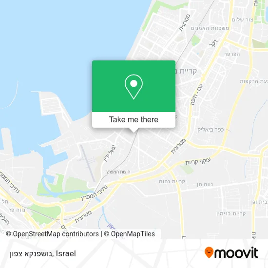 Карта גושפנקא צפון