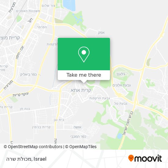 מכולת שרה map